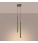 Sollux Lampa wisząca PASTELO 2 szałwiowa SL.2134 Sollux Lampa wisząca PASTELO 2 szałwiowa SL.2134