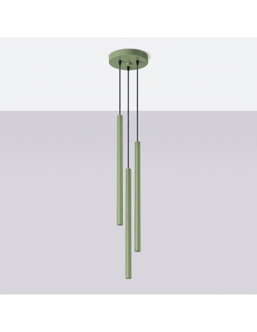 Sollux Lampa wisząca PASTELO 3P szałwiowa SL.2135 - product 2