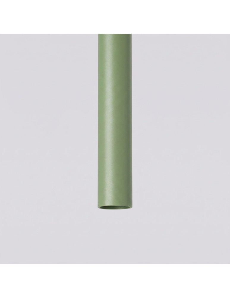 Sollux Lampa wisząca PASTELO 3P szałwiowa SL.2135 Sollux Lampa wisząca PASTELO 3P szałwiowa SL.2135