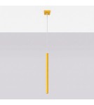 Sollux Lampa wisząca PASTELO 1 żółta SL.2137