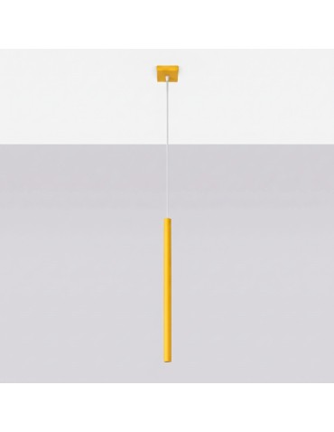 Sollux Lampa wisząca PASTELO 1 żółta SL.2137 - product 2