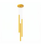 Sollux Lampa wisząca PASTELO 3P żółta SL.2139