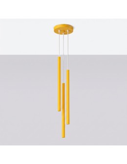 Sollux Lampa wisząca PASTELO 3P żółta SL.2139 - produkt 2