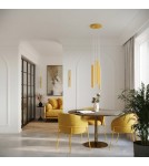 Sollux Lampa wisząca PASTELO 3P żółta SL.2139