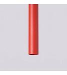Sollux Lampa wisząca PASTELO 1 czerwona SL.2141