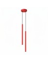 Zobacz Sollux Lampa wisząca PASTELO 2 czerwona SL.2142