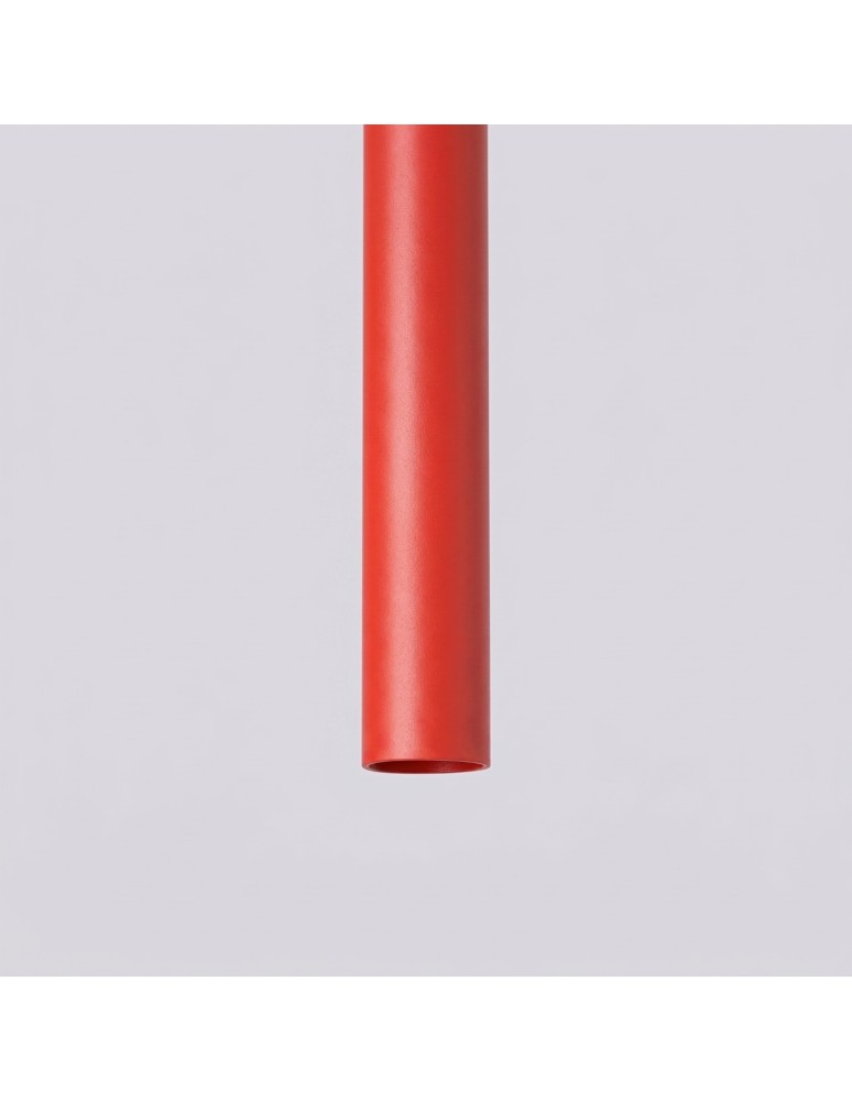 Sollux Lampa wisząca PASTELO 2 czerwona SL.2142