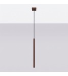 Sollux Lampa wisząca PASTELO 1 brązowa SL.2145