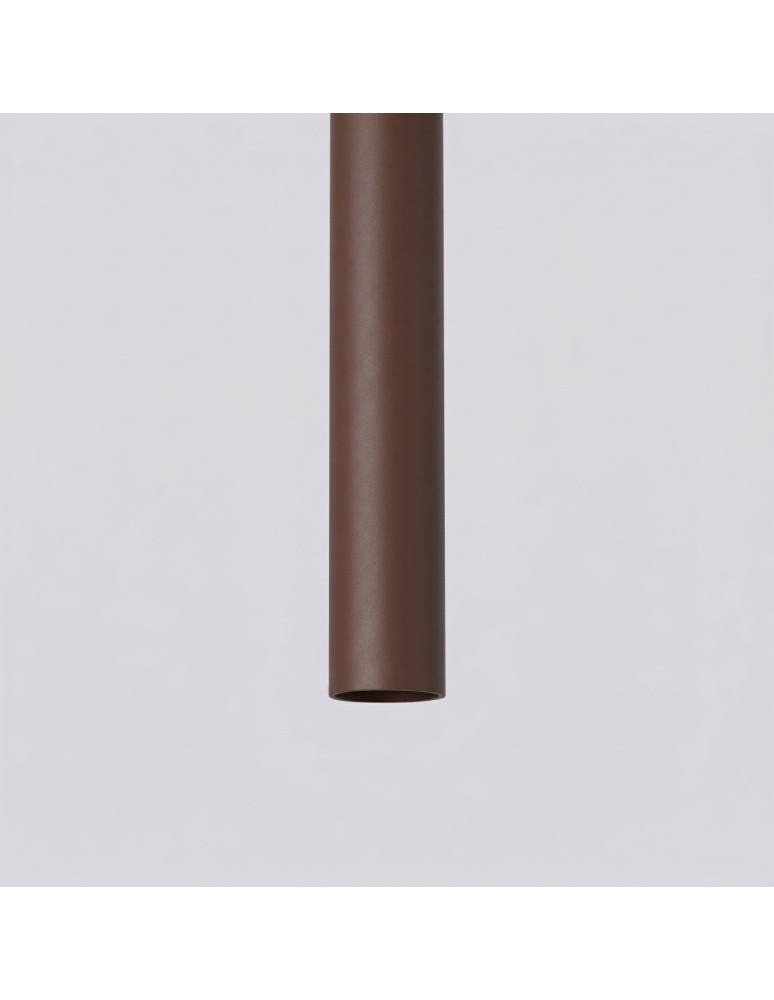 Sollux Lampa wisząca PASTELO 1 brązowa SL.2145