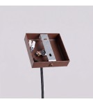 Sollux Lampa wisząca PASTELO 1 brązowa SL.2145
