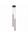 Zobacz Sollux Lampa wisząca PASTELO 2 brązowa SL.2146