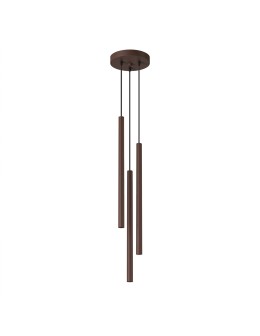 Sollux Lampa wisząca PASTELO 3P brązowa SL.2147
