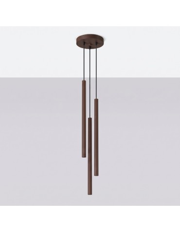 Sollux Lampa wisząca PASTELO 3P brązowa SL.2147 - product 2