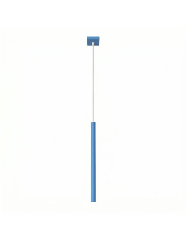 Sollux Lampa wisząca PASTELO 1 błękitna SL.2149
