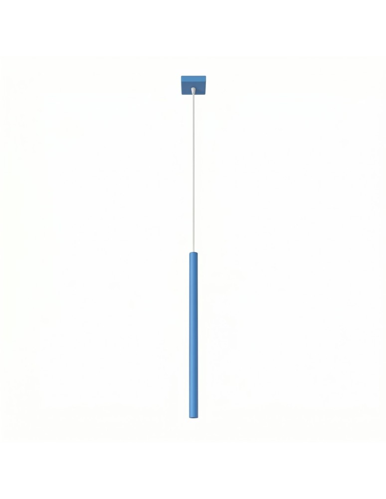 Sollux Lampa wisząca PASTELO 1 błękitna SL.2149