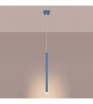 Sollux Lampa wisząca PASTELO 1 błękitna SL.2149
