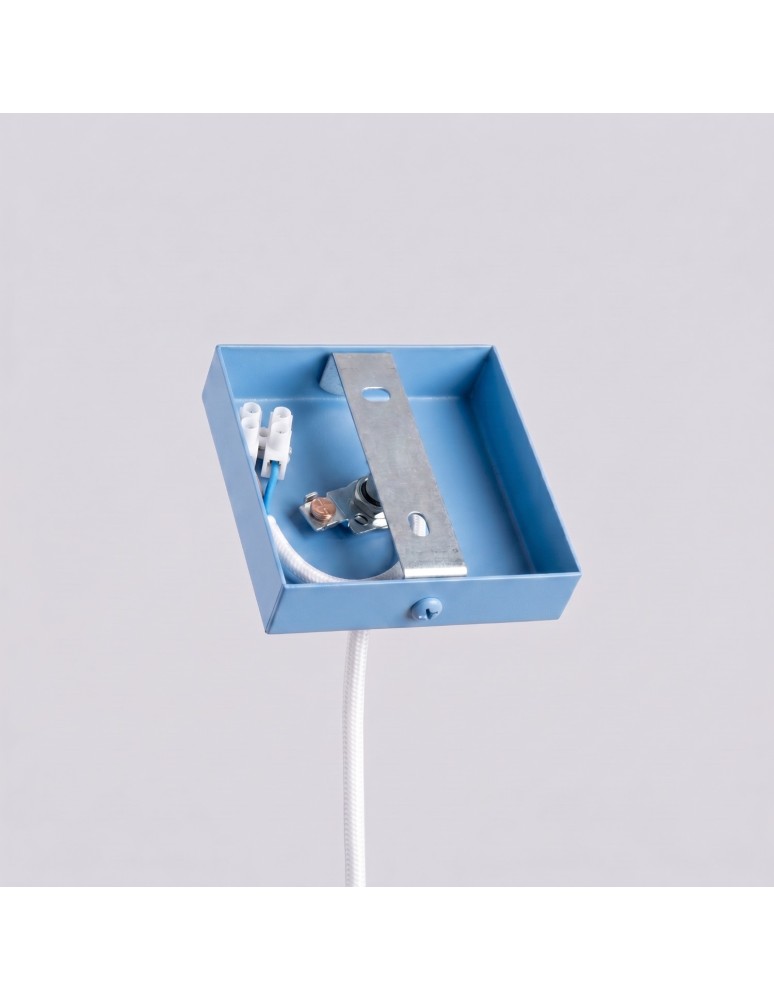 Sollux Lampa wisząca PASTELO 1 błękitna SL.2149