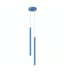 Sollux Lampa wisząca PASTELO 2 błękitna SL.2150