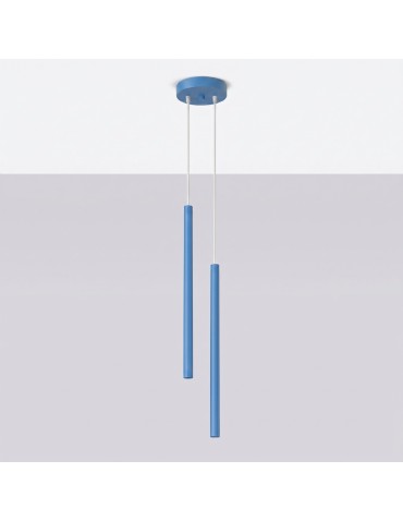 Sollux Lampa wisząca PASTELO 2 błękitna SL.2150 - produkt 2