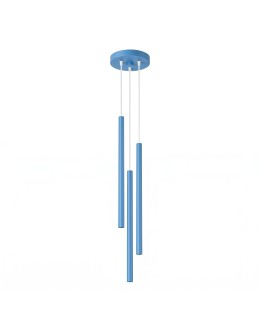 Sollux Lampa wisząca PASTELO 3P błękitna SL.2151