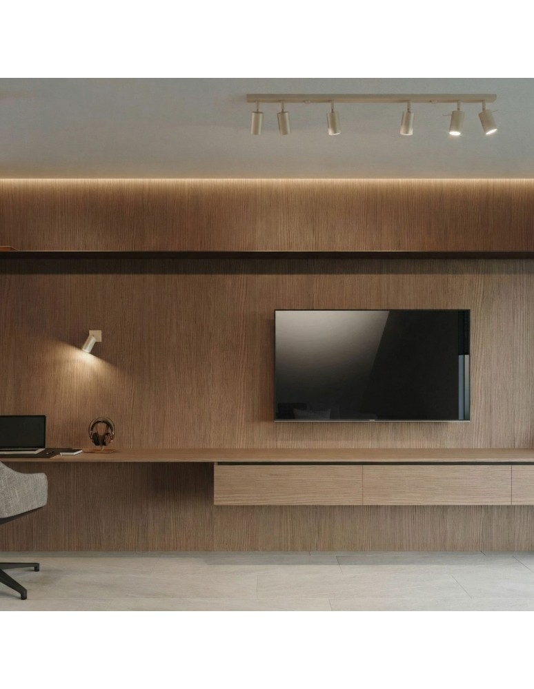 Sollux Plafon RING 4L taupe SL.2157