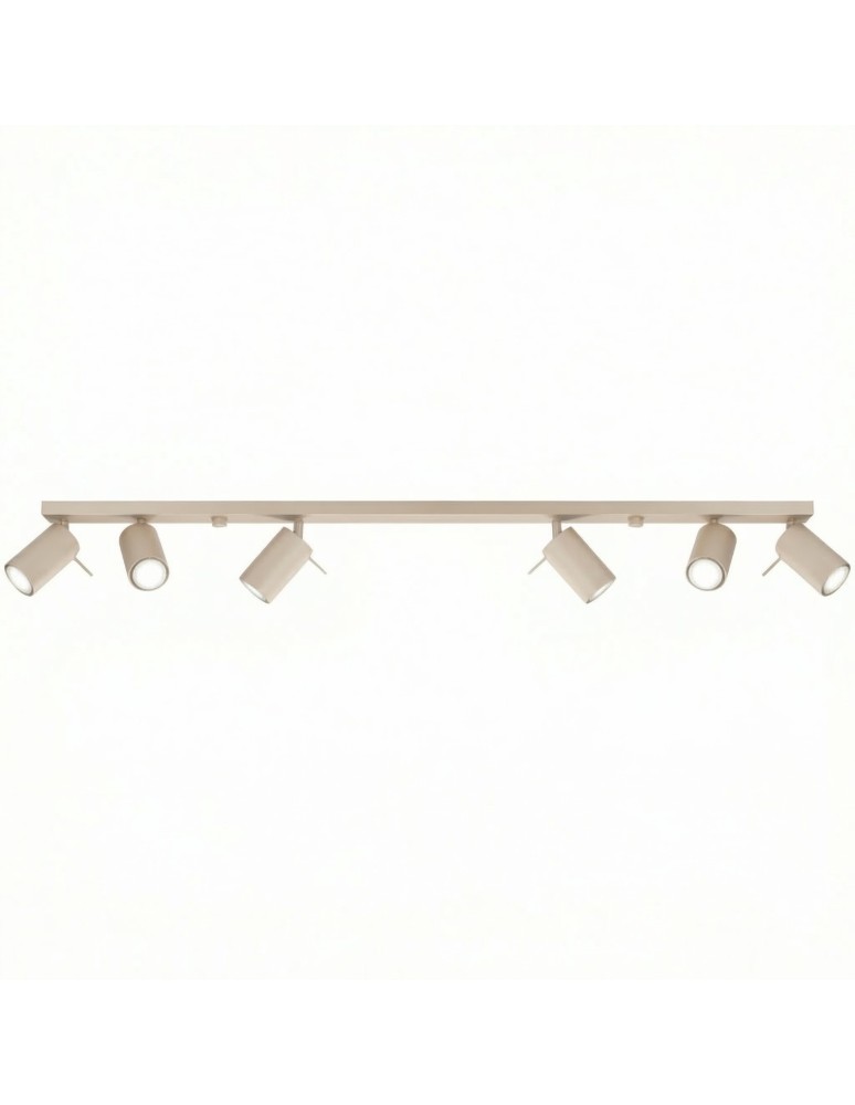 Sollux Plafon RING 6L taupe SL.2158