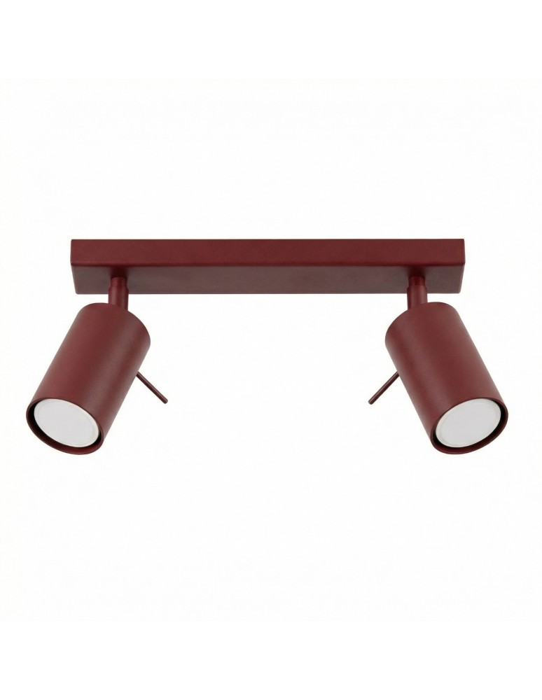 Sollux Plafon RING 2 burgund SL.2160 Sollux Plafon RING 2 burgund SL.2160