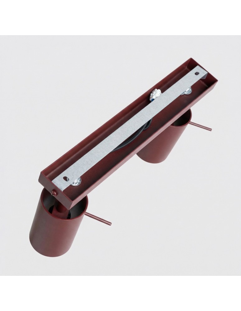 Sollux Plafon RING 2 burgund SL.2160 Sollux Plafon RING 2 burgund SL.2160