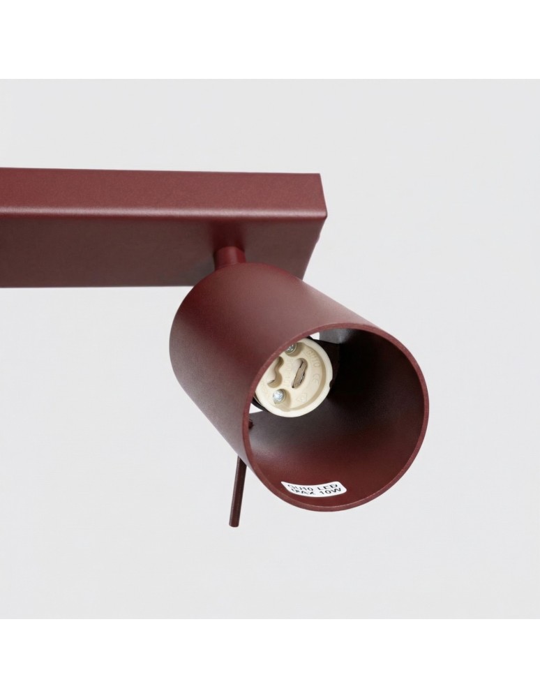 Sollux Plafon RING 2 burgund SL.2160 Sollux Plafon RING 2 burgund SL.2160