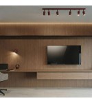 Sollux Plafon RING 3L burgund SL.2161