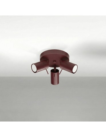 Sollux Plafon RING 3P burgund SL.2162 - produkt 2