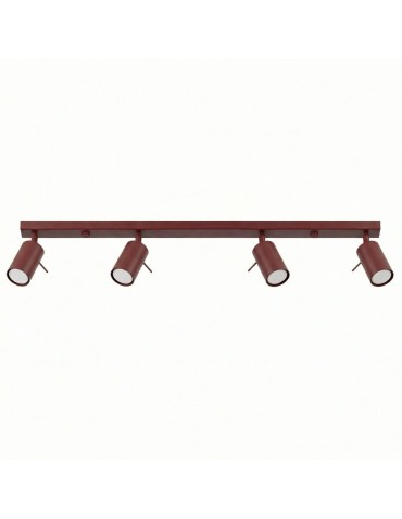 Sollux Plafon RING 4L burgund SL.2163