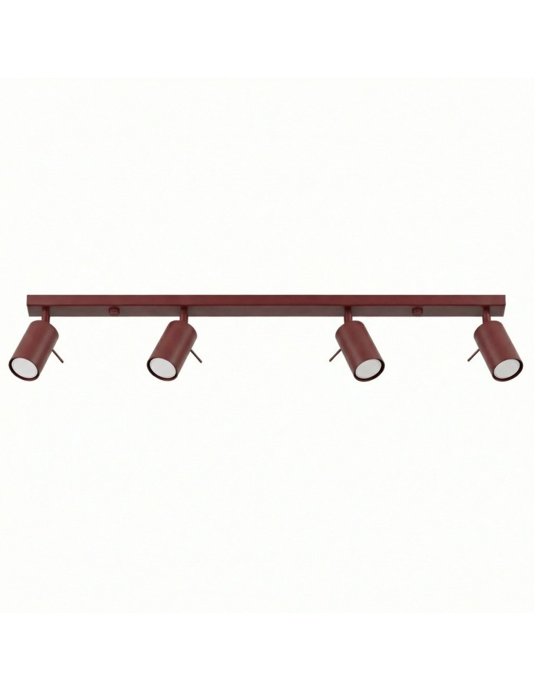 Sollux Plafon RING 4L burgund SL.2163