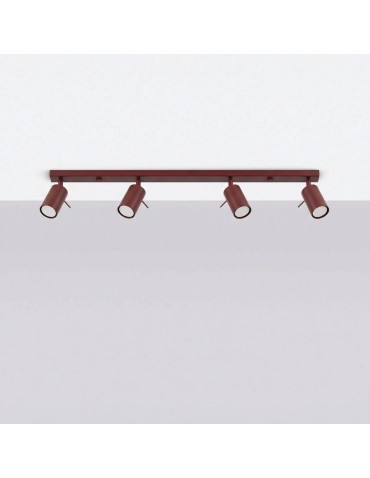 Sollux Plafon RING 4L burgund SL.2163 - produkt 2