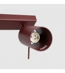 Sollux Plafon RING 4L burgund SL.2163