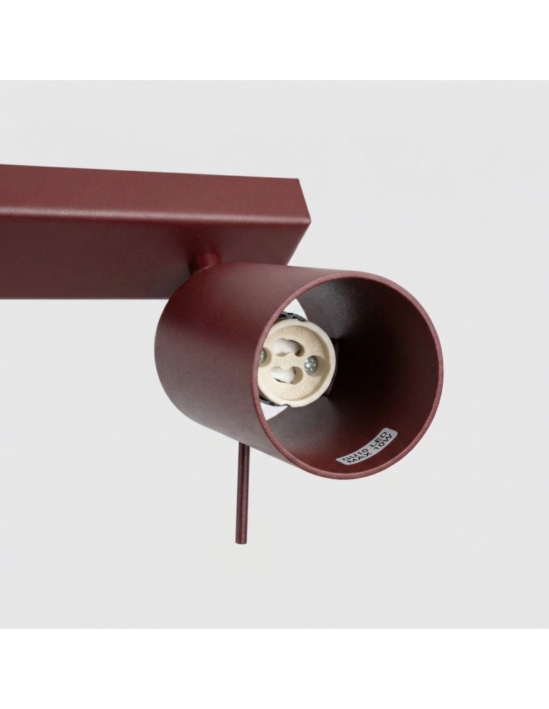 Sollux Plafon RING 4L burgund SL.2163