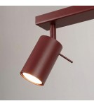 Sollux Plafon RING 4L burgund SL.2163