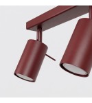 Sollux Plafon RING 4L burgund SL.2163