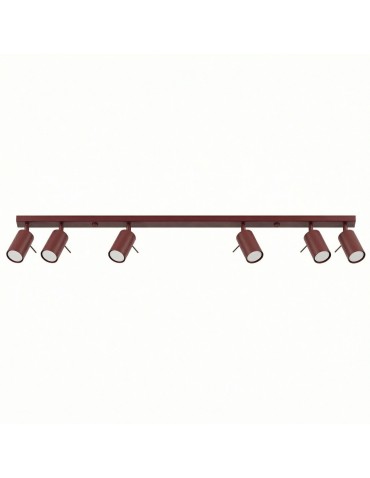 Sollux Plafon RING 6L burgund SL.2164
