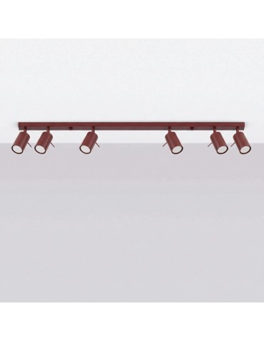 Sollux Plafon RING 6L burgund SL.2164 - produkt 2