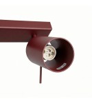 Sollux Plafon RING 6L burgund SL.2164