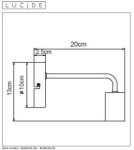 Wall lamps - Lucide SCOTT Wall-mounted E27 L20 H12cm Black 45265/01/30 - product 11