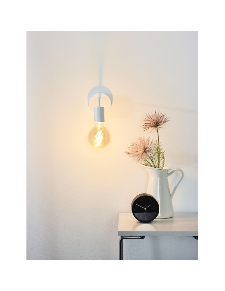 Wall lamps - Lucide SCOTT Wall-mounted E27 L20 H12cm White 45265/01/31 - product kolory-swiatla.pl 8