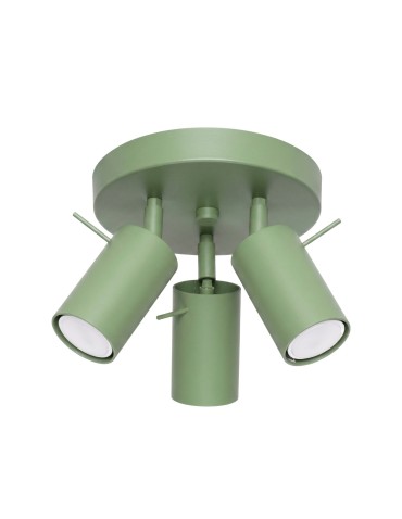 Sollux Plafon RING 3P szałwiowy SL.2180