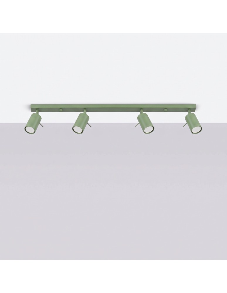 Sollux Plafon RING 4L szałwiowy SL.2181