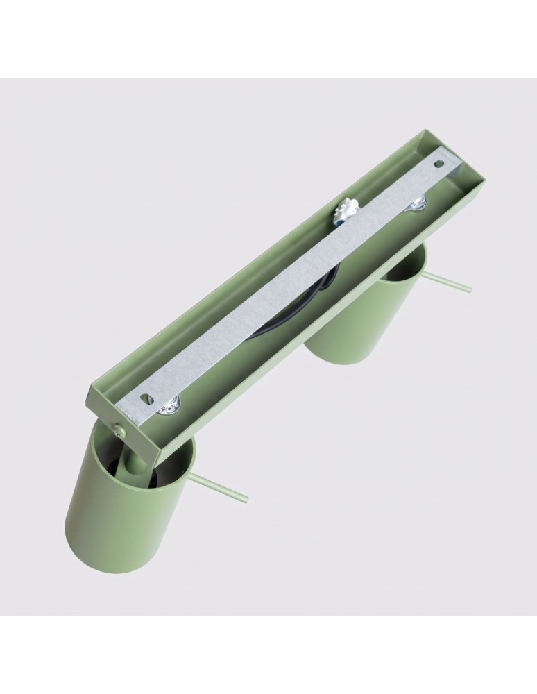 Sollux Plafon RING 4L szałwiowy SL.2181