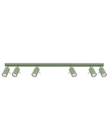 Sollux Plafon RING 6L szałwiowy SL.2182