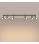 Sollux Plafon RING 6L szałwiowy SL.2182