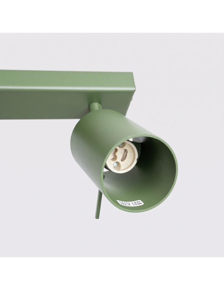 Sollux Plafon RING 6L szałwiowy SL.2182