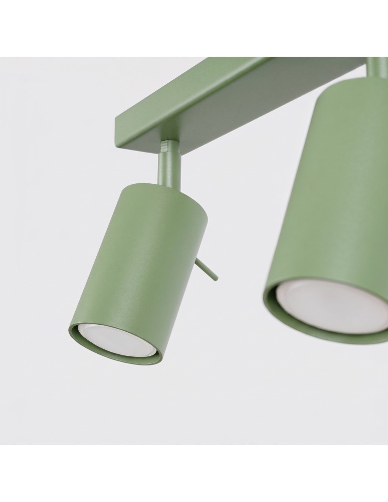 Sollux Plafon RING 6L szałwiowy SL.2182